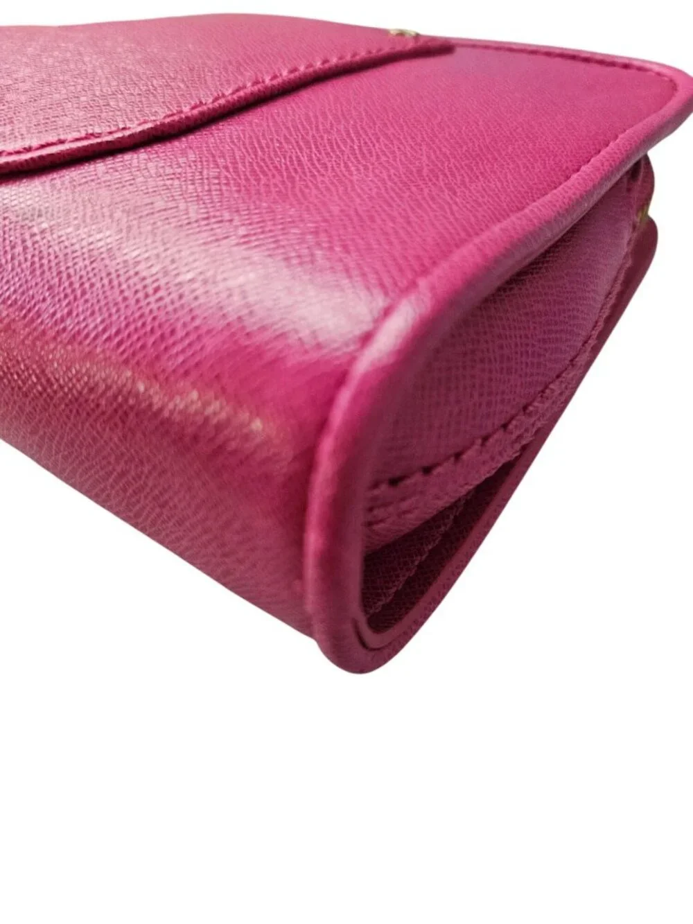 Isaac Mizrahi The Valerie Collection Fushia/Pink Zip Around Clutch